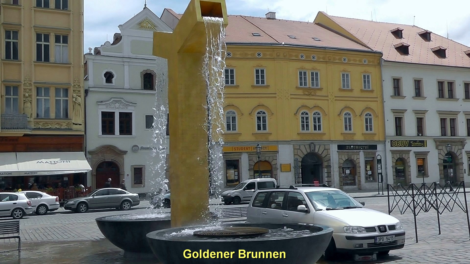 Pilsen Ein weiterer Goldener Brunnen