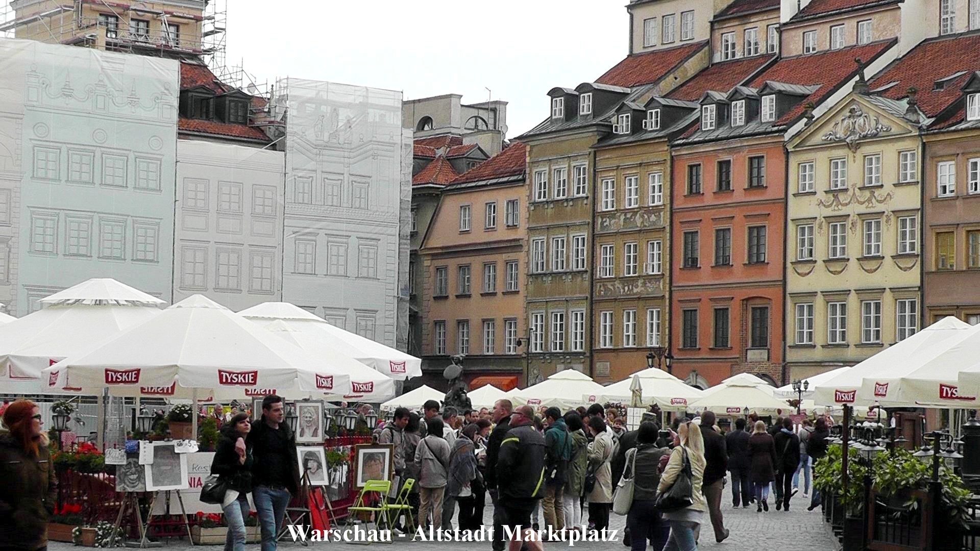 Warschau Marktplatz