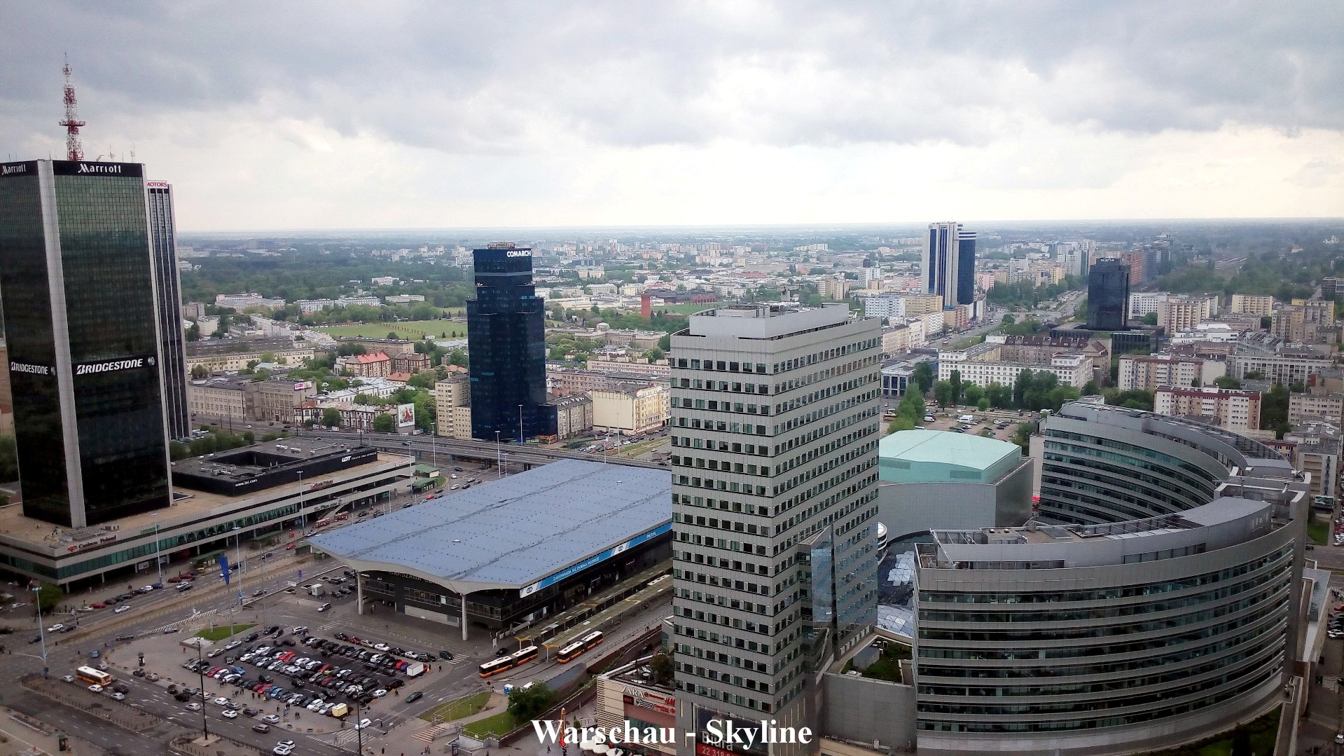 Warschau Skyline