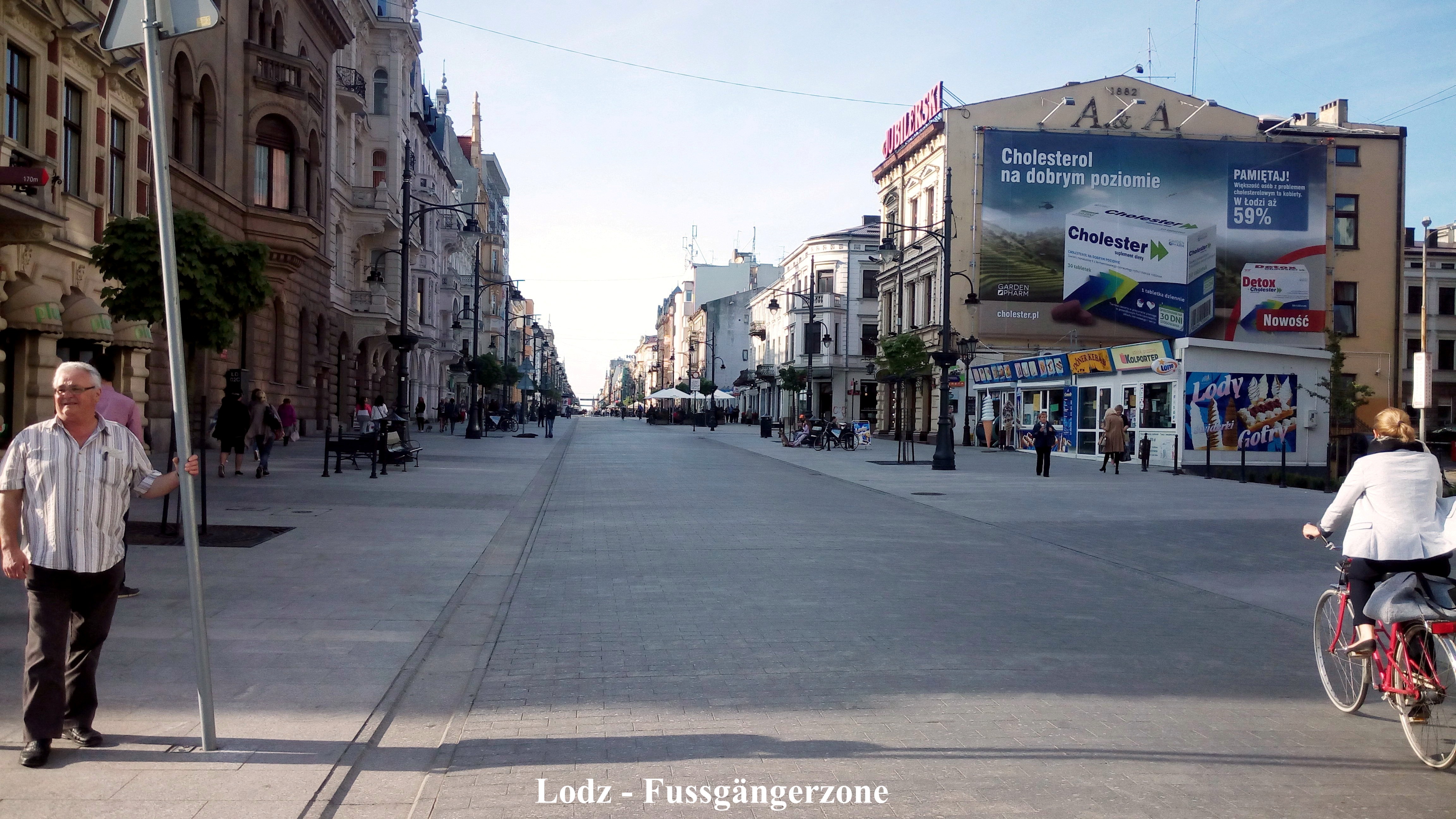 Lodz Fussgngerzone
