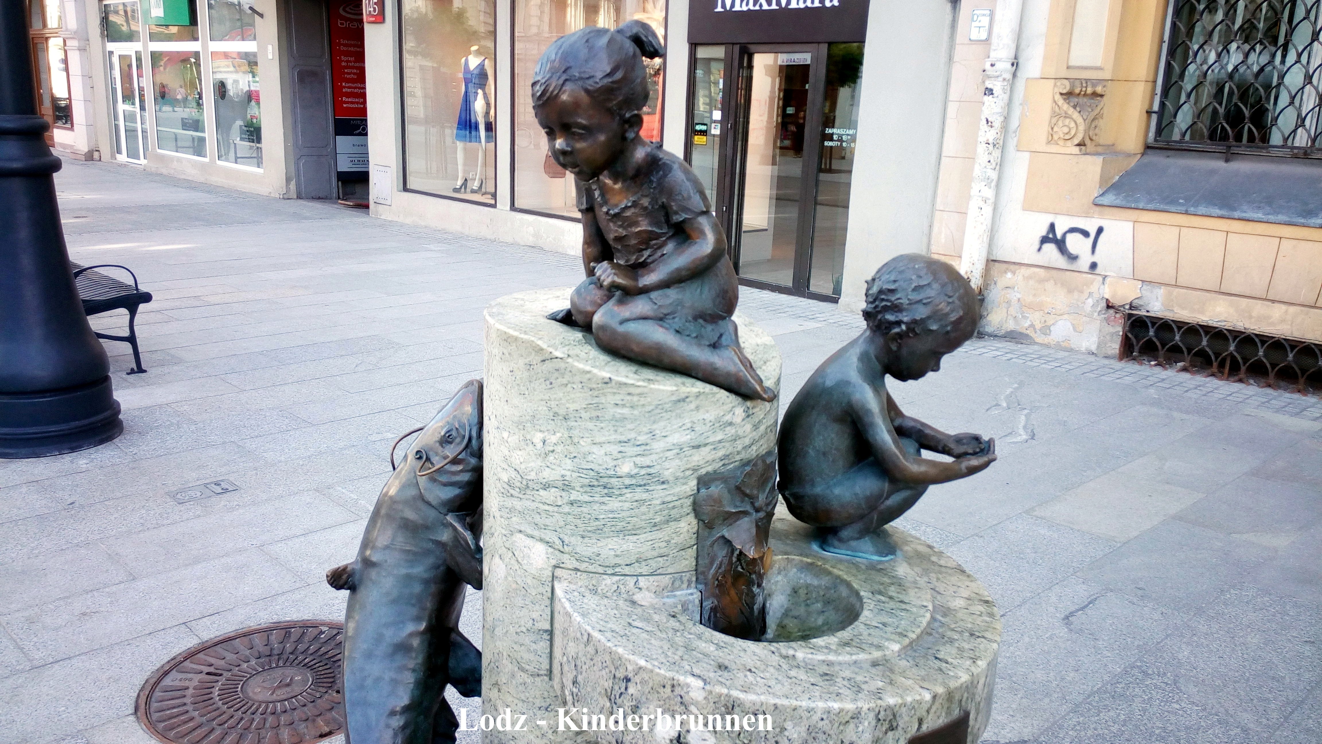 Lodz Kinderbrunnen